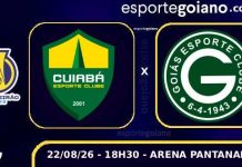 Após duas derrotas seguidas, Goiás tenta recuperação diante do Cuiabá