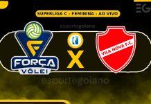 Veja como foi: Força Vôlei 1 x 3 Vila Nova – Superliga C Feminina de Vôlei