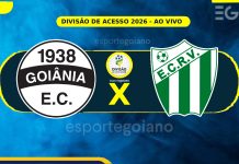 Ao vivo: Goiânia 1 x 0 Rio Verde – 8° rodada da Divisão de Acesso