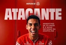 Com passagem pela base do River Plate, atacante reforça a Anapolina para 2027 Anapolina anuncia Montefiori