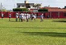 São Luís realiza primeiro treinamento no Jutair Neto; veja como está o estádio