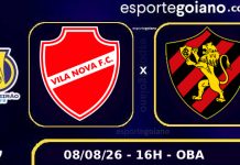 De volta ao OBA, Vila Nova mira aproximação do G-2 contra o Sport