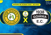 Ao vivo: Bom Jesus 1 x 1 Goiânia – 13ª rodada da Divisão de Acesso