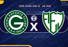 Ao vivo: Goiás x Jataiense – 6° rodada da Copa Goiás Sub-15