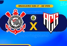 Ao vivo: Corinthians x Atlético-GO – 19° rodada do Brasileiro Sub-17