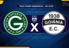 Veja como foi: Goiás 1×2 Goiânia – 5° rodada da Taça Mané Garrincha