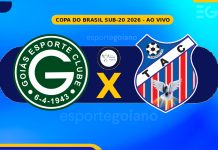 Ao vivo: Goiás x Trindade – 1° fase da Copa do Brasil Sub-20