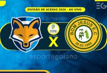 Ao vivo: Grêmio Anápolis x Bom Jesus – 14ª rodada da Divisão de Acesso