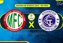 Ao vivo: Morrinhos x Goianésia – 10° rodada da Divisão de Acesso