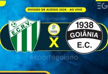 Ao vivo: Rio Verde x Goiânia – 12ª Rodada da Divisão de Acesso