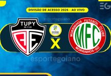 Ao vivo: Tupy de Jussara x Morrinhos – 11° rodada da Divisão de Acesso