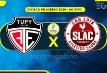 Ao vivo: Tupy de Jussara x São Luís – 13° rodada da Divisão de Acesso