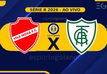 Ao vivo: Vila Nova x América-MG – 29ª rodada da Série B