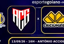 Separados por quatro pontos, Atlético-GO e Criciúma fazem confronto direto pelo G6