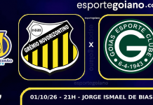 Goiás busca reação contra o Novorizontino após derrota no clássico