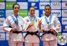 Daryene Wider conquista bicampeonato no Mundial de Judô de Veteranos em Sarajevo