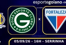 Na Serrinha, Goiás encara o Fortaleza e busca segunda vitória seguida