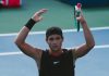 Guto Miguel vence duas partidas e avança nas simples e nas duplas do US Open juvenil