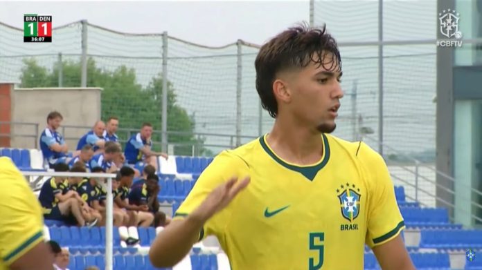 LUCAS RODRIGUES GOIAS SELEÇÃO BRASILEIRA FOTO CBF TV