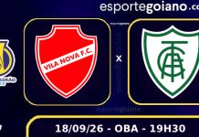 Vila Nova recebe América-MG em busca da liderança da Série B