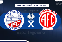 Ao vivo: Atlético Itumbiara 0 x 0 América de Morrinhos – 3ª Rodada da Terceira Divisão do Goianão