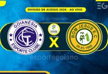 Ao vivo: Goianésia 0 x 0 Bom Jesus – 18ª rodada da Divisão de Acesso
