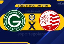 Ao vivo: Goiás 0 x 0 Náutico – 34ª rodada da Série B