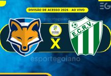 Ao vivo: Grêmio Anápolis x Rio Verde – 16ª Rodada da Divisão de Acesso