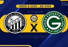 Ao vivo: Operário-PR 0 x 2 Goiás – 33ª rodada da Série B
