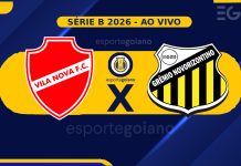 Ao vivo: Vila Nova 0 x 0 Novorizontino – 34ª rodada da Série B