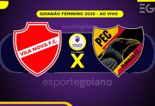 Ao vivo: Vila Nova x Planalto – 5ª rodada do Goianão Feminino 2026