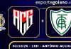 Buscando segunda vitória seguida para se firmar no G-6, Atlético-GO recebe o América-MG