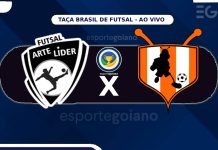 Ao vivo: Arte Líder x Formiguinhas – 1° rodada da 2° Divisão da Taça Brasil de Futsal