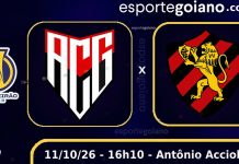 Atlético-GO recebe o Sport em confronto direto para se manter no G6 da Série B