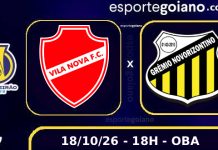 Vila Nova e Novorizontino fazem confronto direto pela liderança da Série B